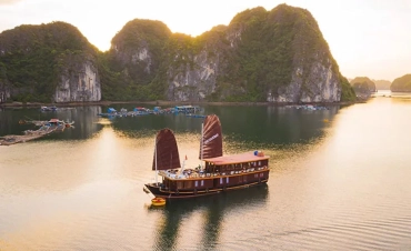 Cat Ba Ocean Cruise 07 - Private Junk - Cat Ba - Lan Ha Bay 2 Days 1 Night 